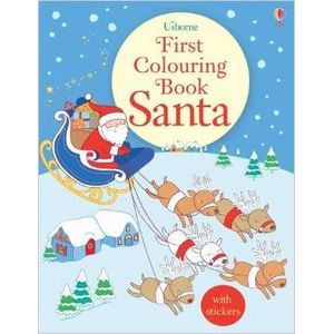 Jessica Greenwell - Santa. First Colouring Book. With stickers