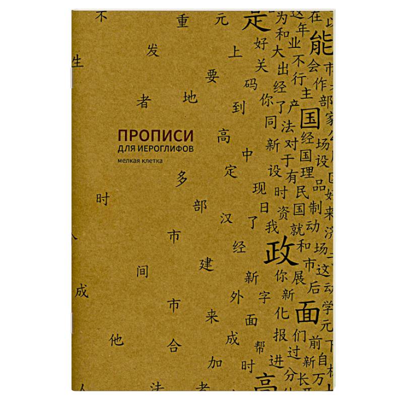 Прописи для китайских иероглифов. Мелкая клетка Прописи для китайских иероглифов. Мелкая клетка