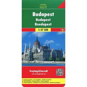 Budapest: City Map /Будапешт. Карта