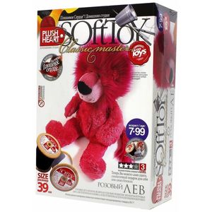 Мягкая игрушка. Розовый лев (457009)