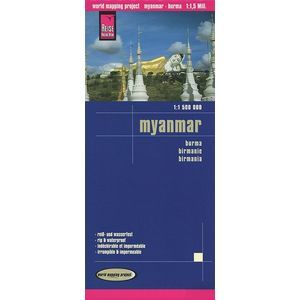 Мьянма. Карта. Myanmar