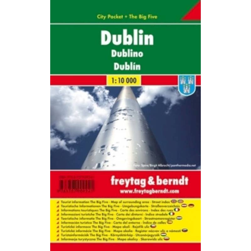 Dublin City pocket +The big Five 1:10000