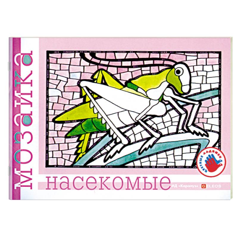 Насекомые. Альбом для детского художественного творчества.