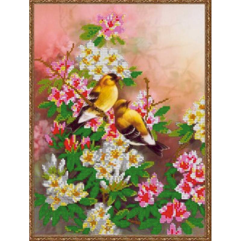 Набор для алмазной вышивки ДК-326 «Дыхание весны» 30x38см