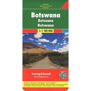 Ботсвана. Карта/ Botswana