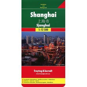 Шанхай. Карта . Shanghai 1:12 500