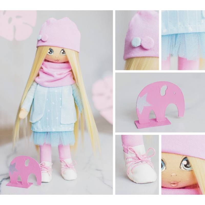 Интерьерная кукла «Клэр», набор для шитья, 18 x 22.5 x 3 см Интерьерная кукла «Клэр», набор для шитья, 18 x 22.5 x 3 см