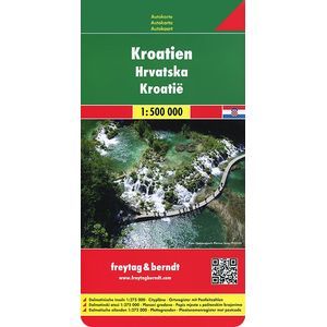 Хорватия. Карта. Croatia. Kroatien 1: 500000