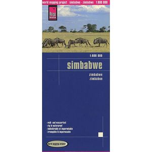 Зимбабве. Карта/ Zimbabwe