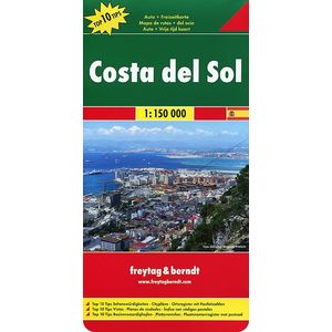 Коста-дель-Соль. Карта. Costa del Sol