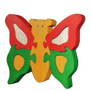 Бабочка. Деревянный пазл-конструктор.