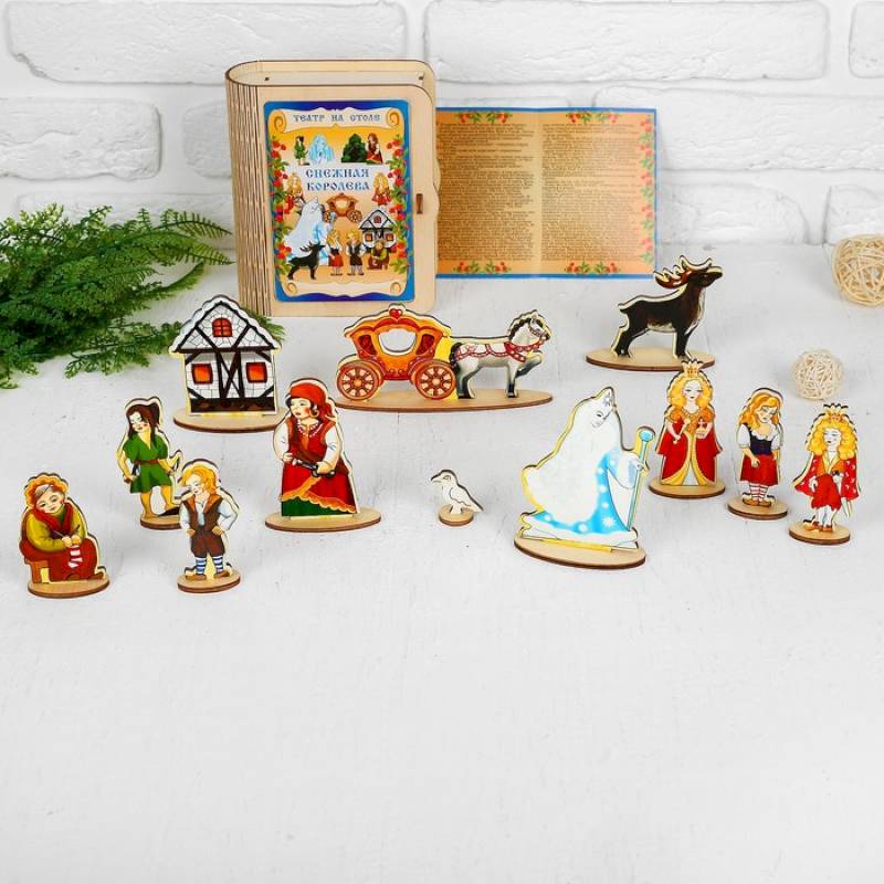 Театр на столе 'Снежная королева' Театр на столе 'Снежная королева'