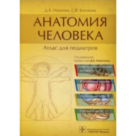 Специальная медицина, книга Анатомия человека. Атлас для педиатров