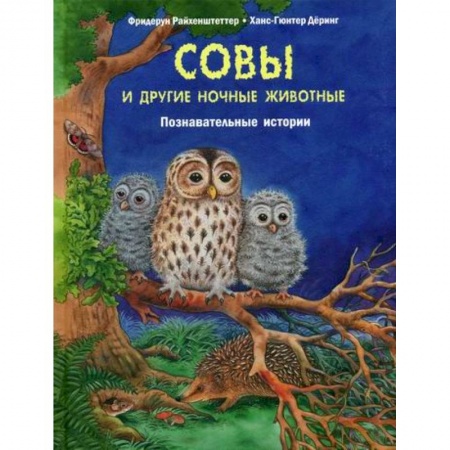 Познавательная литература, книга Совы и другие ночные животные