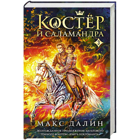 Фантастика, фэнтези, книга Костер и Саламандра. Книга 3