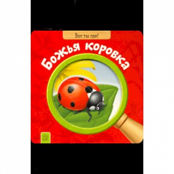 Вот ты где! Божья коровка