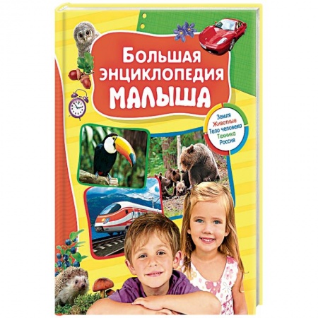 Книги, книга Большая энциклопедия малыша