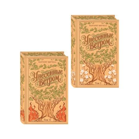 Классика, современная литература, книга Унесенные ветром. (комплект из 2-х книг)