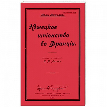 Немецкое шпионство во Франции