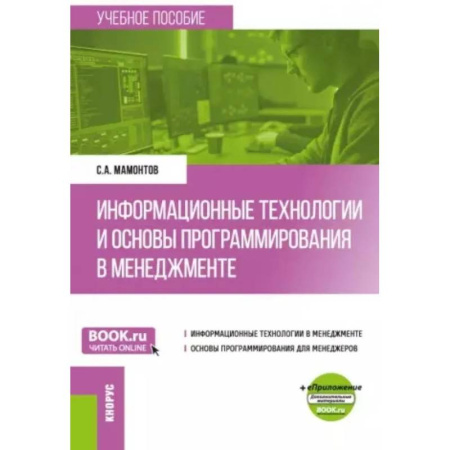 Информационные технологии, книга Информационные технологии и основы программирования в менеджменте: Учебное пособие