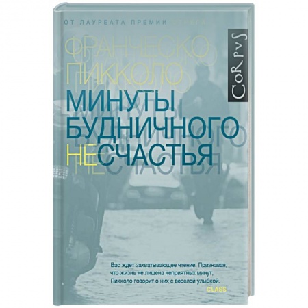 Классика, современная литература, книга Минуты будничного несчастья