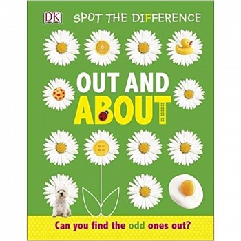 Spot the Difference. Out and About (board bk)