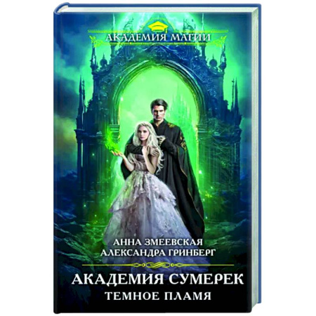 Фантастика, фэнтези, книга Академия сумерек. Темное пламя