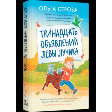 Проза для детей, книга Тринадцать объявлений Лёвы Лучика