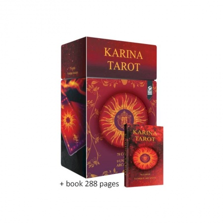 Гадания, толкования снов, книга Karina Tarot (78 cards + 9 unique Arcanas)