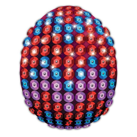 Набор для декорирования пасхального яйца пайетками № 3