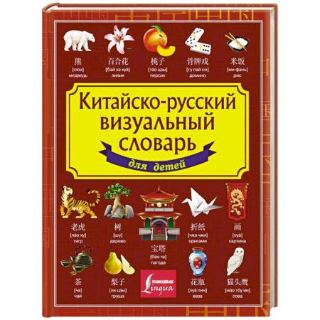 Дошкольникам, книга Китайско-русский визуальный словарь для детей