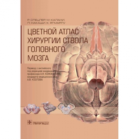 Специальная медицина, книга Цветной атлас хирургии ствола головного мозга