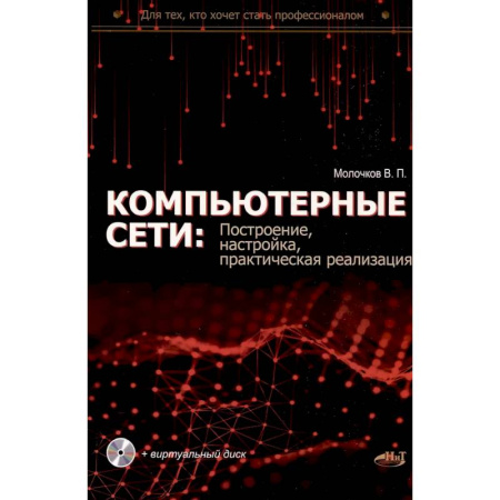 Информационные технологии, книга Компьютерные сети: построение, настройка, практическая реализация + виртуальный диск