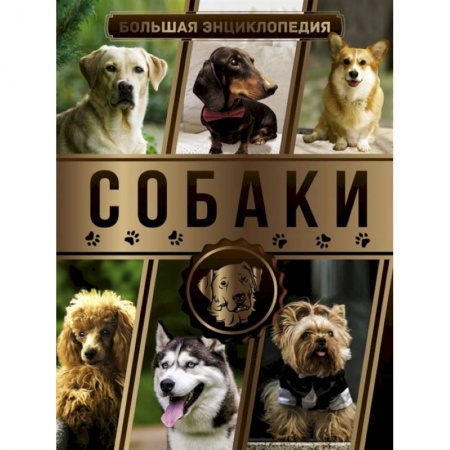 Уход за животными, книга Большая энциклопедия. Собаки