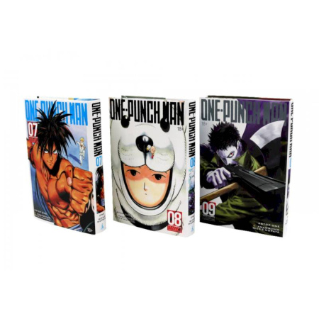 Рисование, живопись, книга One-Punch Man 7-9: манга (комплект из 3-х книг)