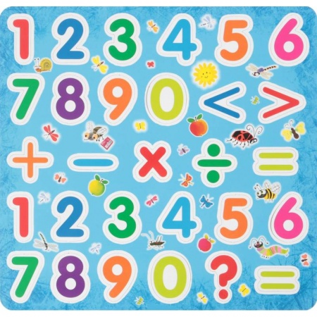 Книги для дошкольников (4-6 лет), книга Магнитные цифры (Еврослот + методичка)