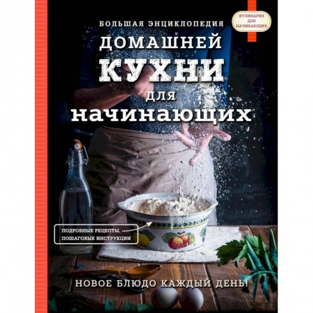 Общие вопросы по кулинарии, книга Большая энциклопедия домашней кухни для начинающих.