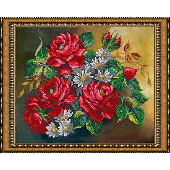 «Светлица» набор для вышивания бисером №106 «Палитра лета» бисер Чехия 48x38 см