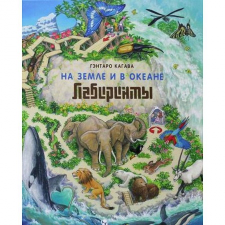 Досуг, творчество и кулинария, книга На Земле и в океане. Лабиринты