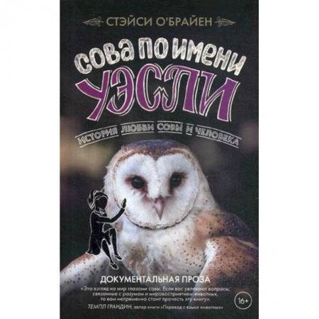 Проза для детей, книга Сова по имени Уэсли. История любви совы и человека