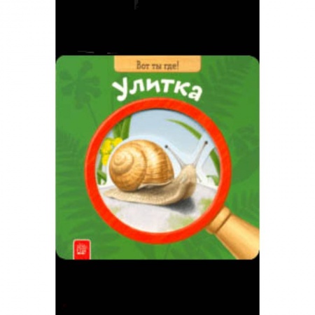 Книги для самых маленьких (0-3 года), книга Вот ты где! Улитка