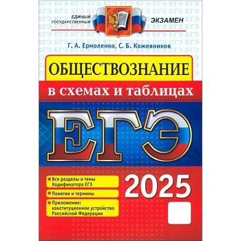 ЕГЭ 2025 Обществознание в схемах и таблицах