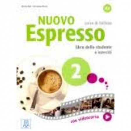 Изучение языков, книга Nuovo Espresso 2. A2 (+DVD multimediale)
