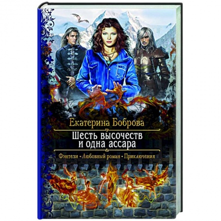 Любовный роман, книга Шесть высочеств и одна ассара