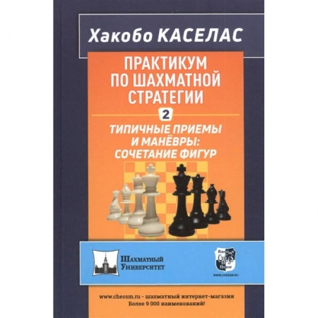Спорт. Фитнес, книга Практикум по шахматной стратегии-2.Типичные приёмы и манёвры:сочетание фигур
