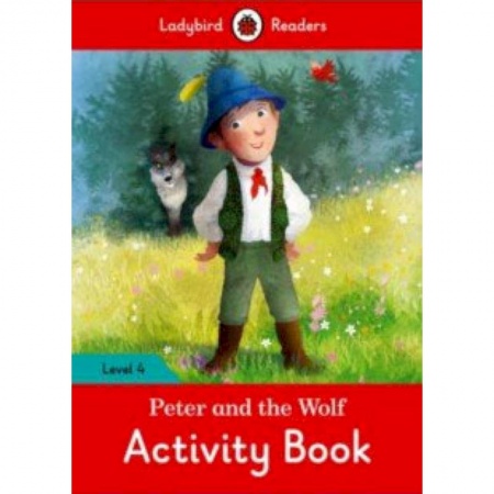 Изучение языков, книга Peter and the Wolf Activity Book
