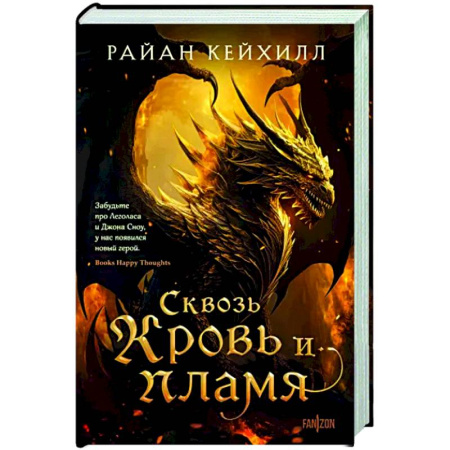 Фантастика, фэнтези, книга Сквозь кровь и пламя