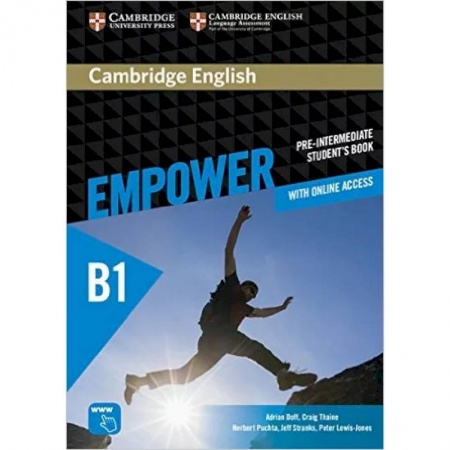 Изучение языков, книга Cambridge English Empower Pre-intermediate Student's Book with Online Assessment and Practice