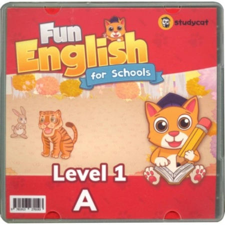 Изучение языков, книга Fun English for Schools DVD 1A