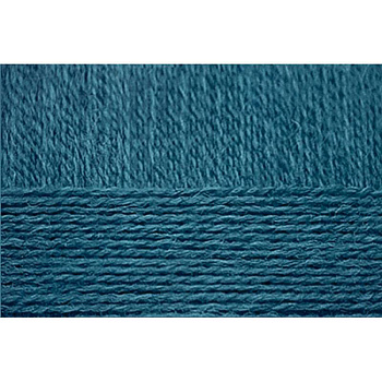 Деревенская шерсть. Цвет 14-Морская волна. 10x100 г.